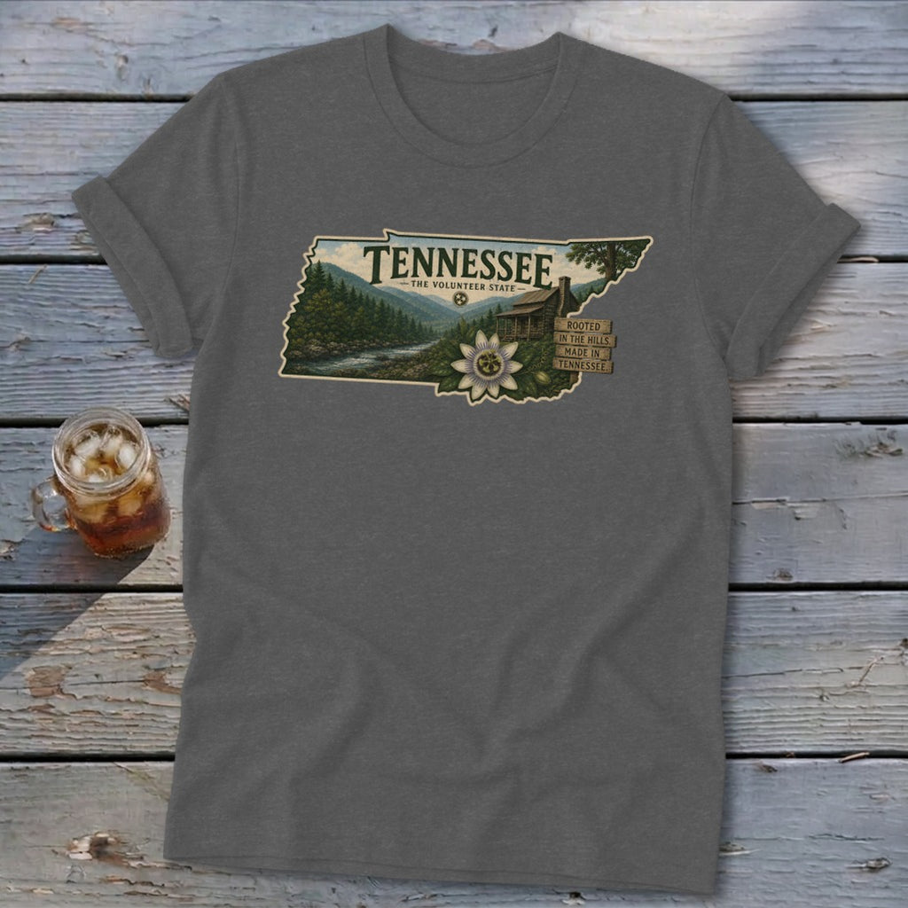 Tennessee Homeplace Scene Softstyle Tee
