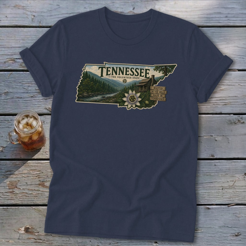 Tennessee Homeplace Scene Softstyle Tee