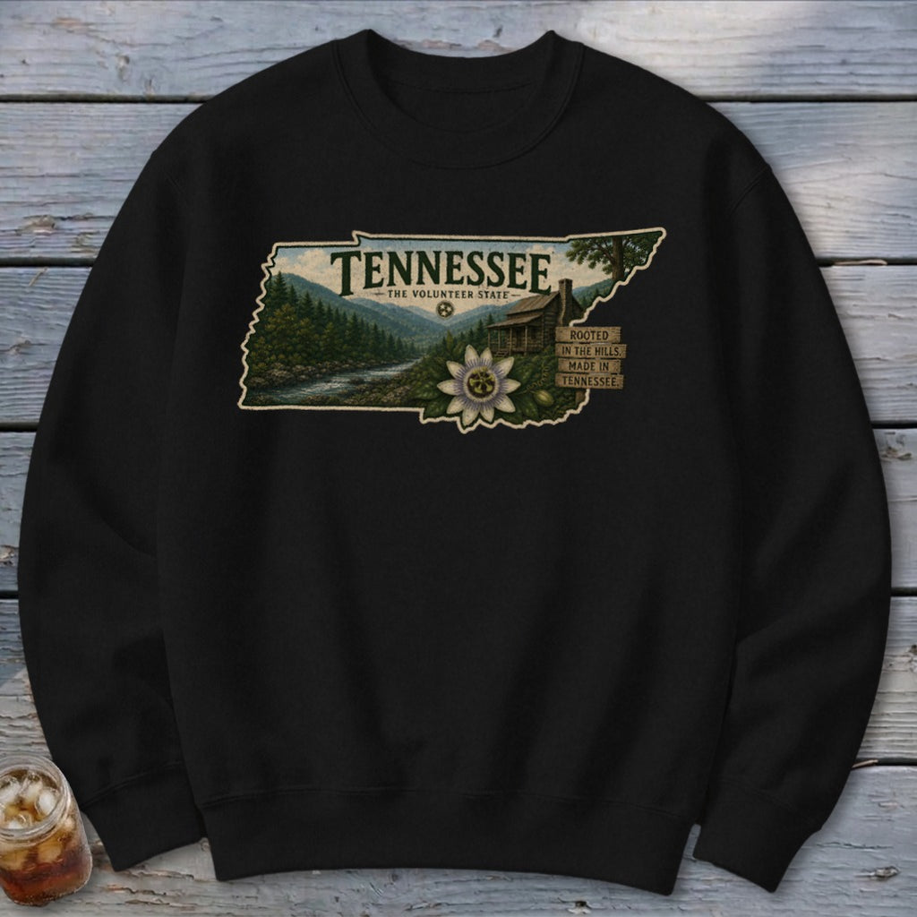 Tennessee Homeplace Scene Sweatshirt