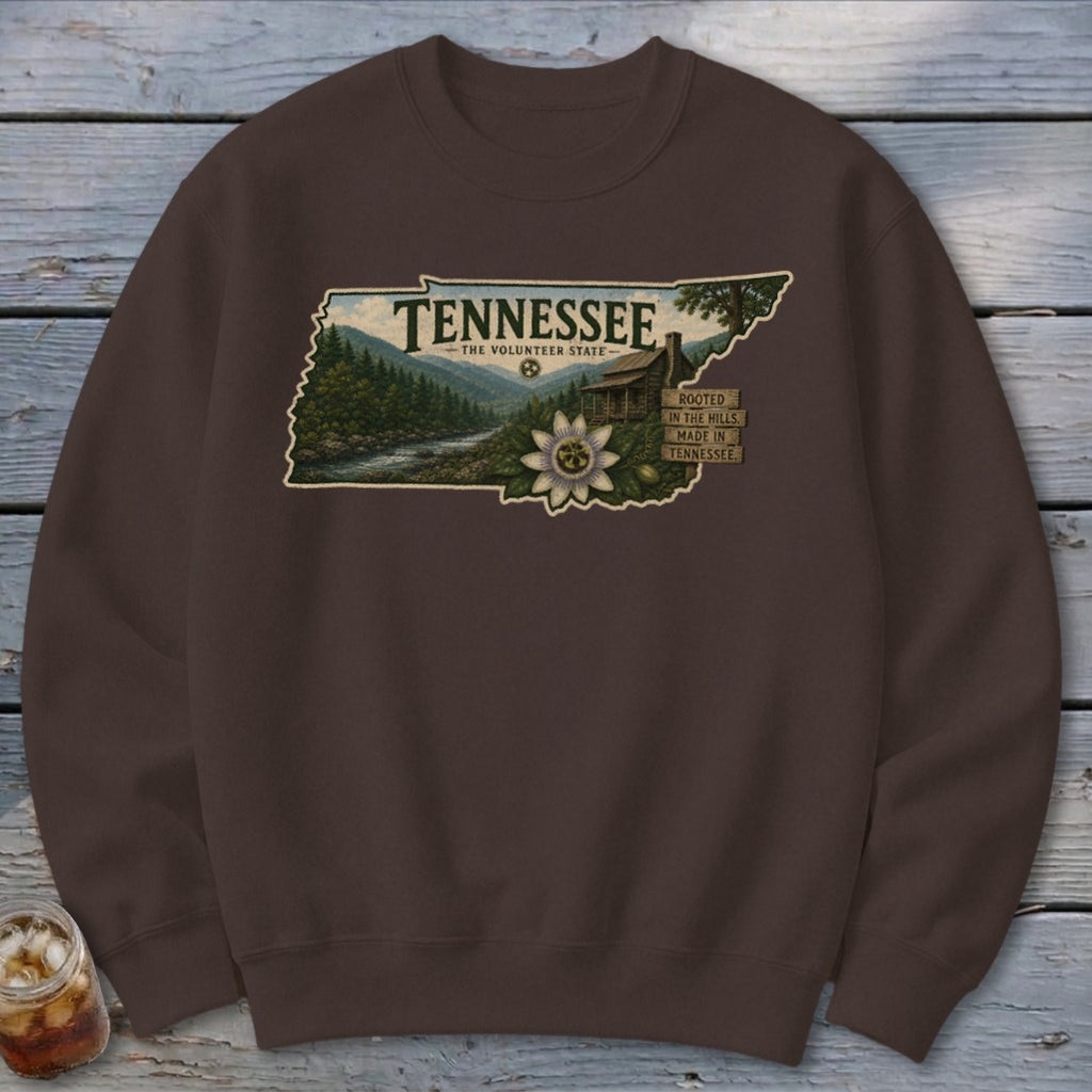 Tennessee Homeplace Scene Sweatshirt