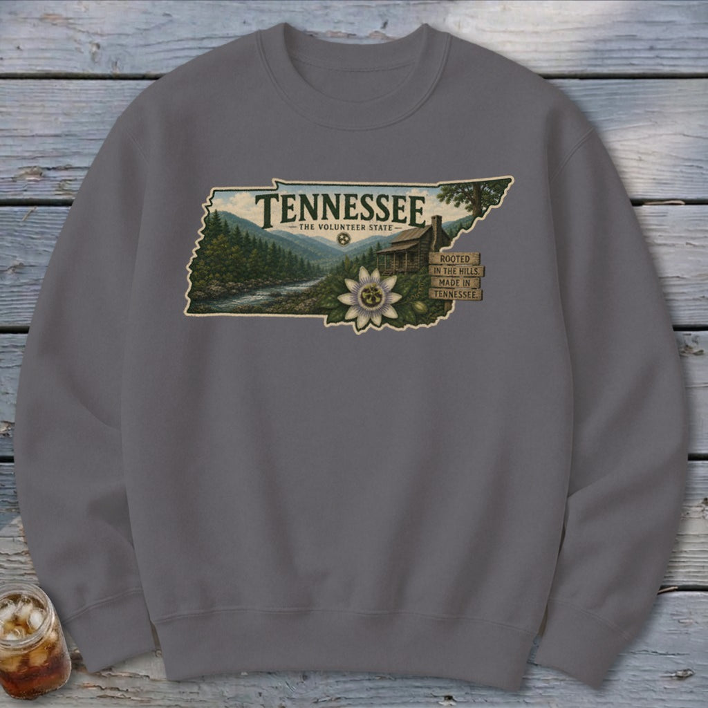 Tennessee Homeplace Scene Sweatshirt