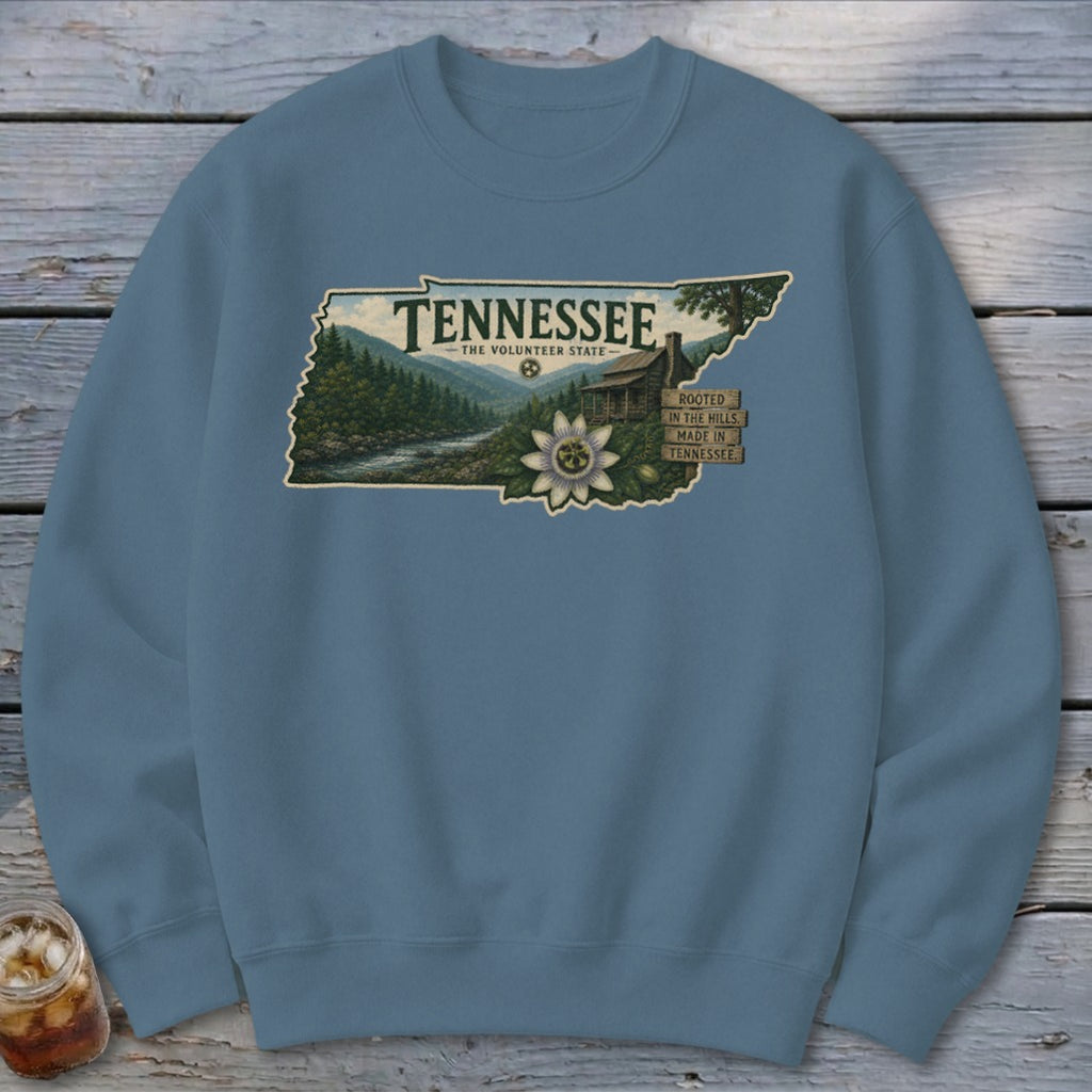 Tennessee Homeplace Scene Sweatshirt