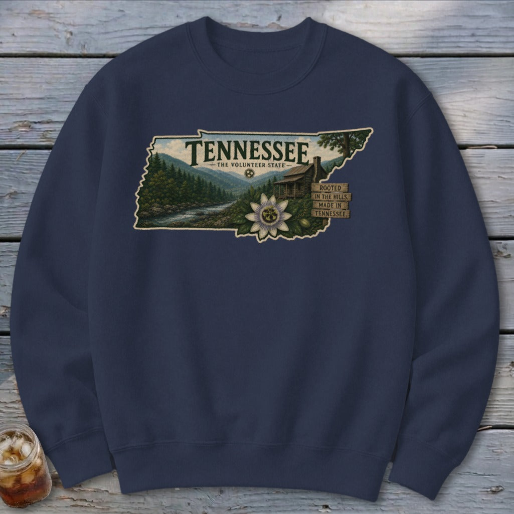 Tennessee Homeplace Scene Sweatshirt
