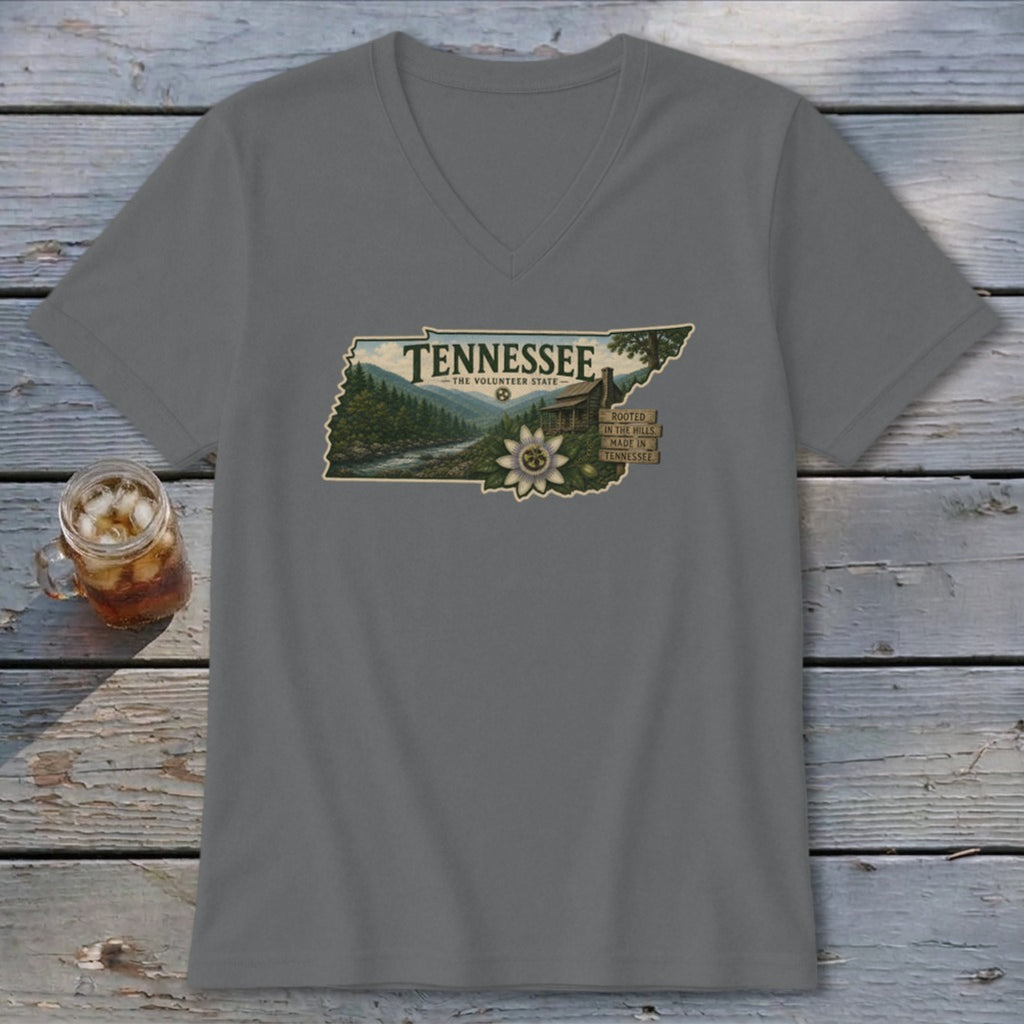 Tennessee Homeplace Scene V-neck