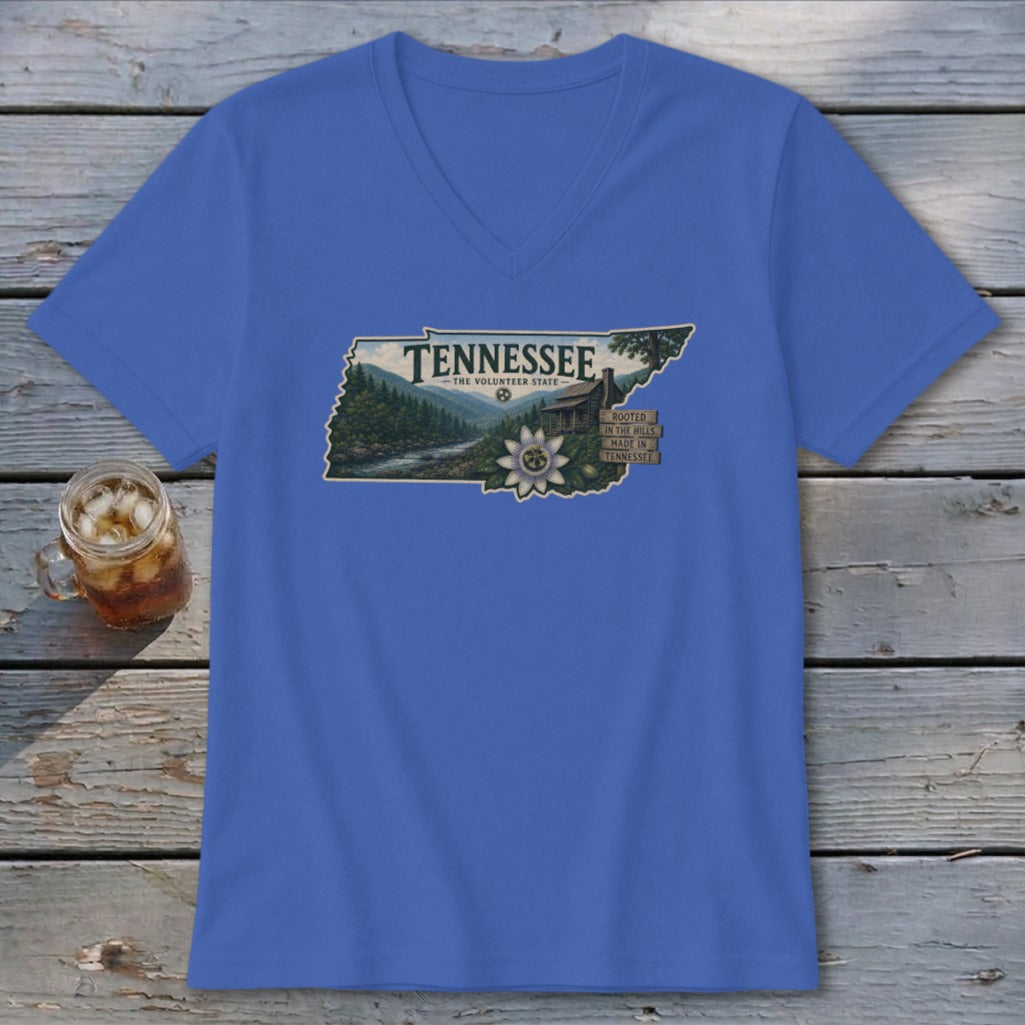 Tennessee Homeplace Scene V-neck