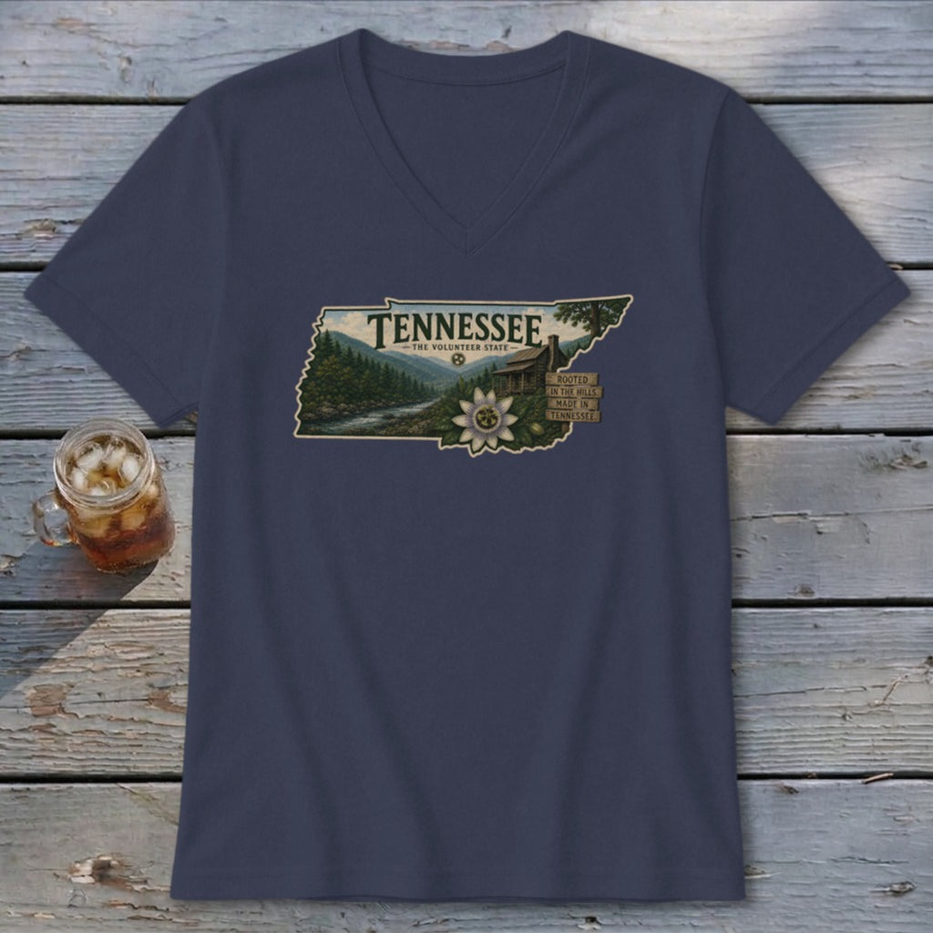 Tennessee Homeplace Scene V-neck