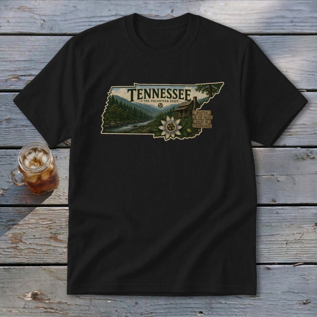 Tennessee Homeplace Scene Youth Tee