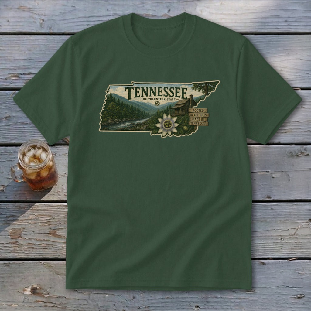 Tennessee Homeplace Scene Youth Tee