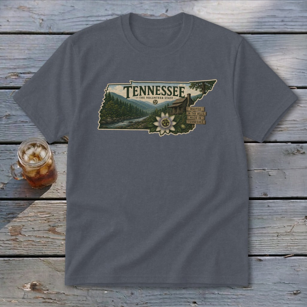 Tennessee Homeplace Scene Youth Tee