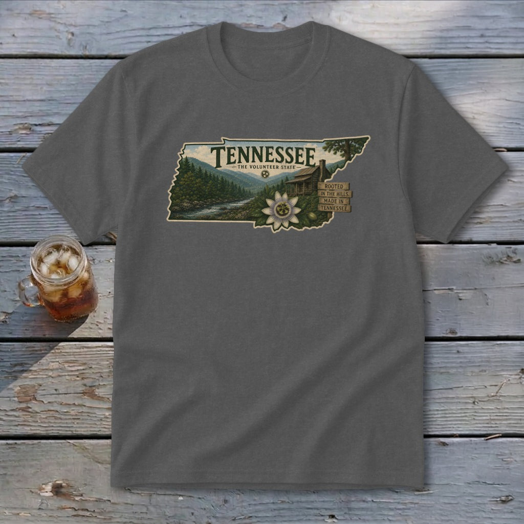 Tennessee Homeplace Scene Youth Tee