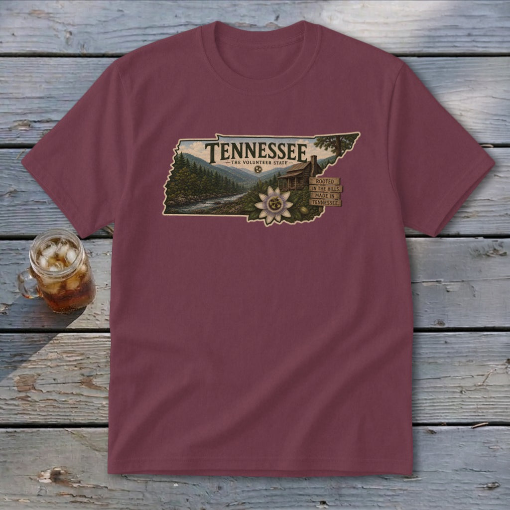 Tennessee Homeplace Scene Youth Tee