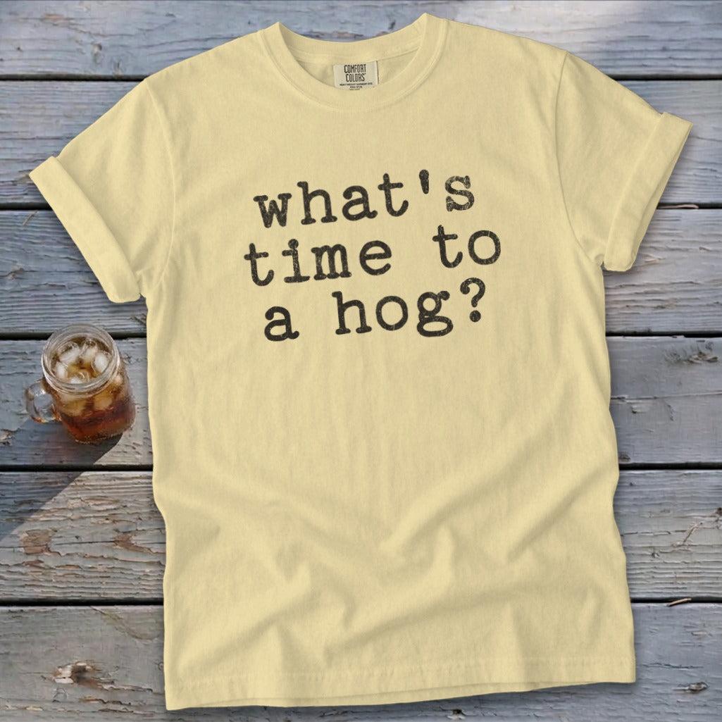 Time to a Hog Signature Tee