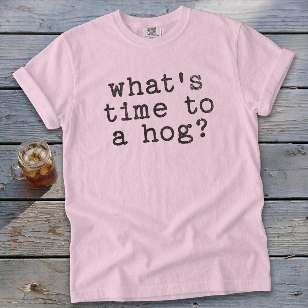 Time to a Hog Signature Tee