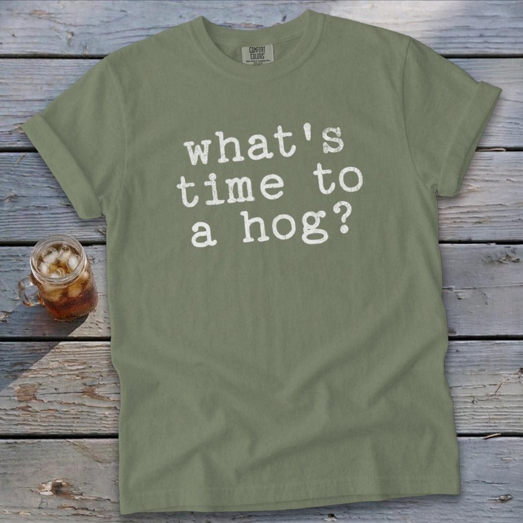 Time to a Hog Signature Tee