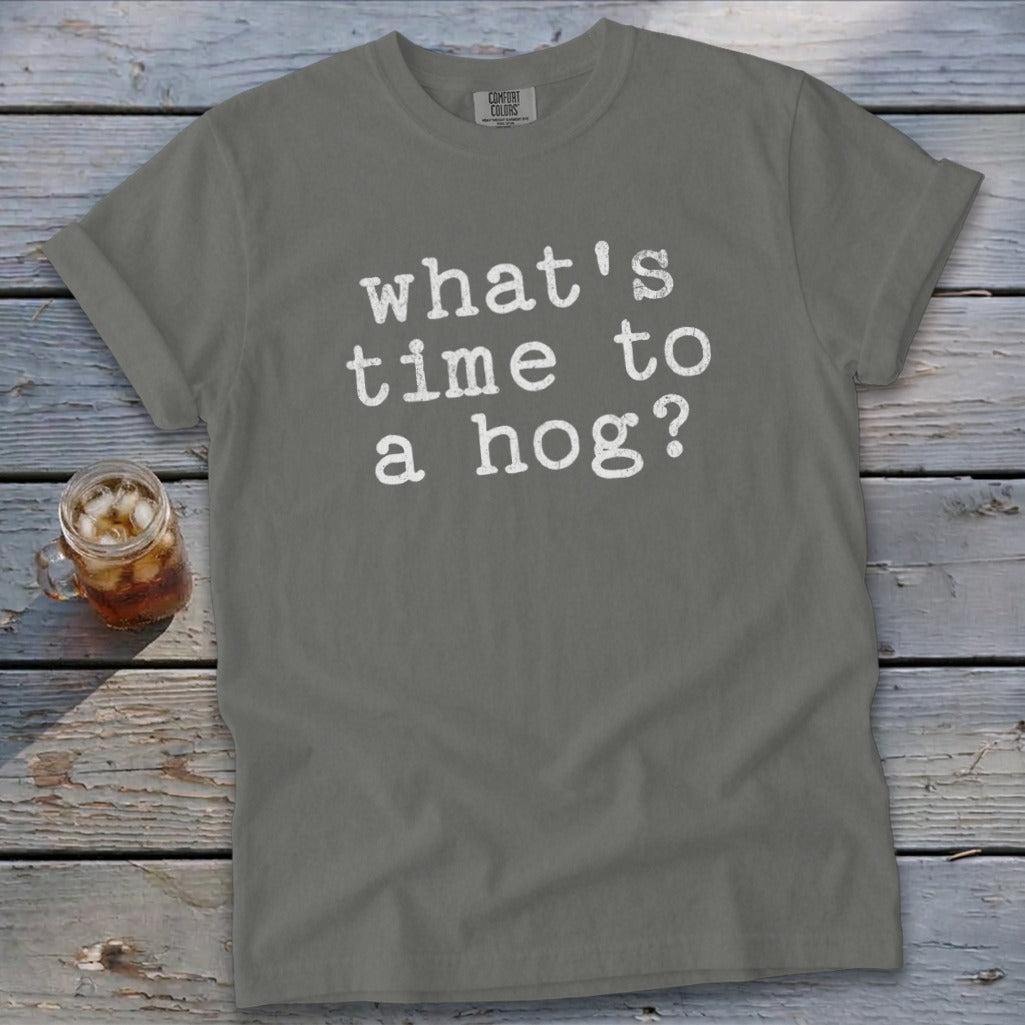 Time to a Hog Signature Tee
