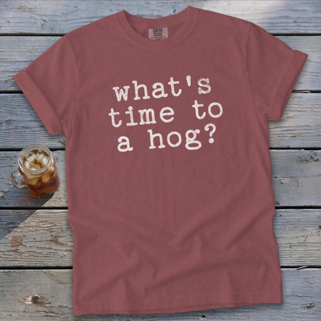 Time to a Hog Signature Tee