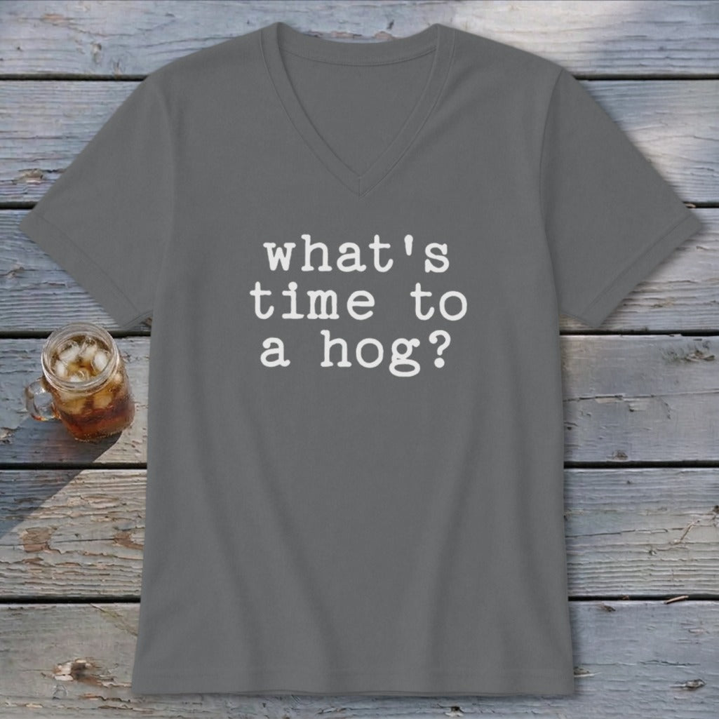 Time to a Hog V-neck