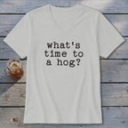 Time to a Hog V-neck
