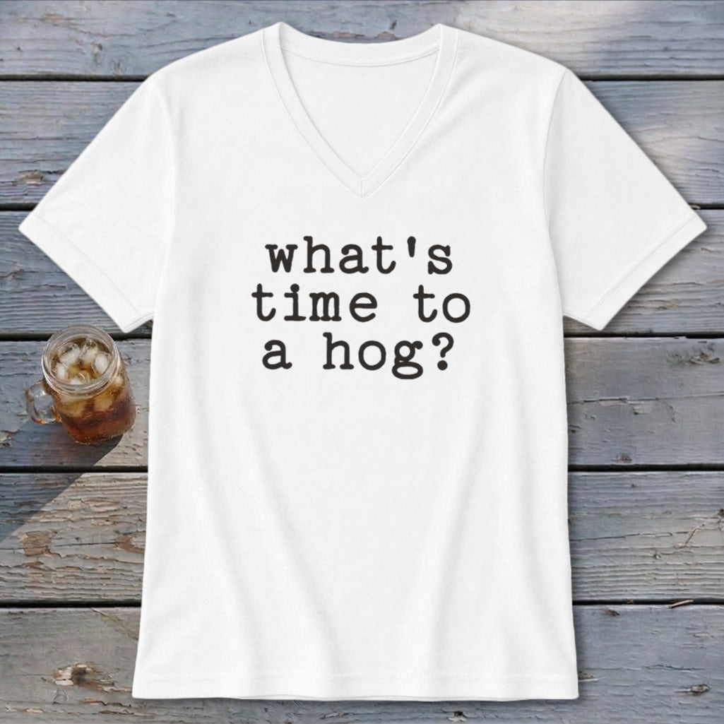 Time to a Hog V-neck