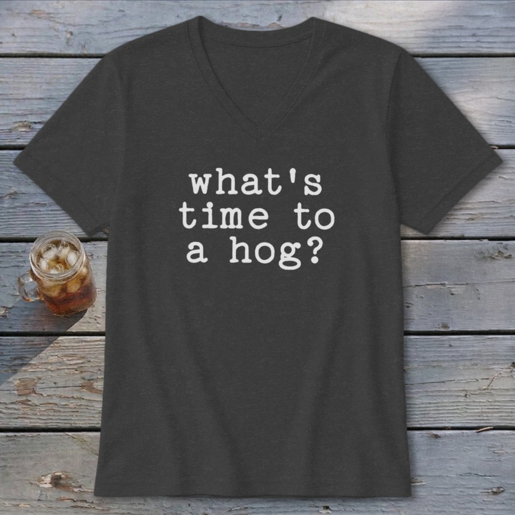 Time to a Hog V-neck
