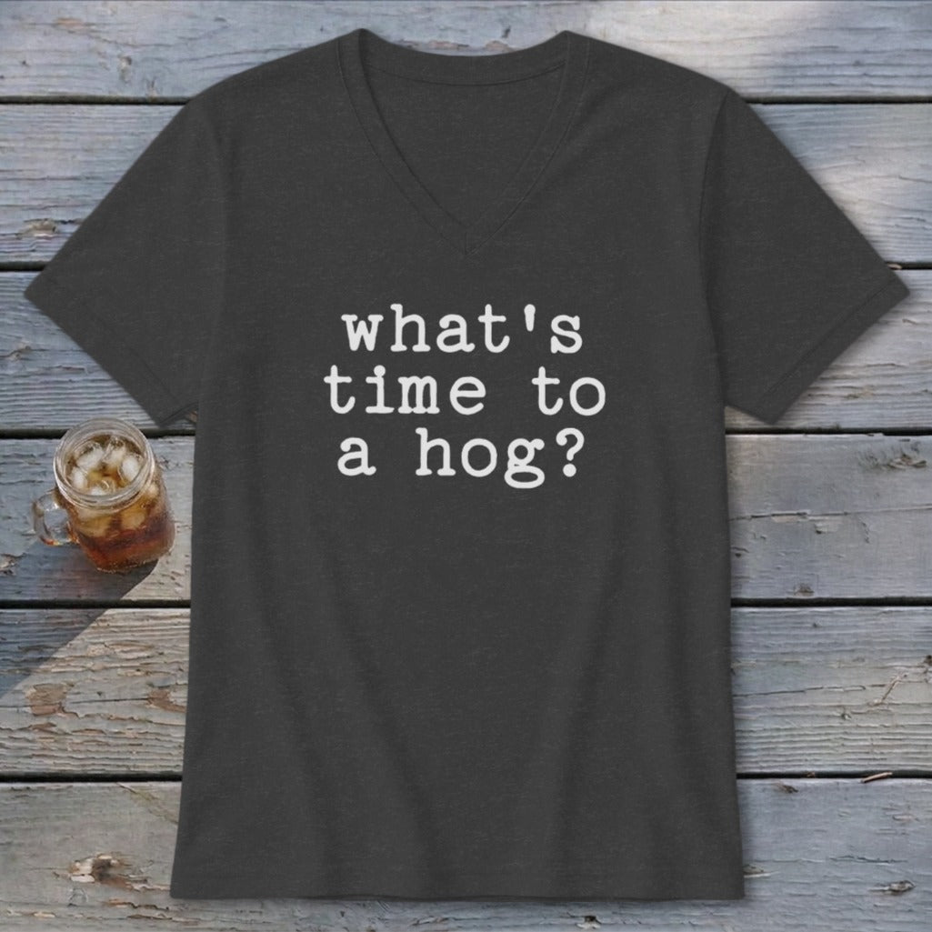 Time to a Hog V-neck