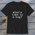 Time to a Hog V-neck