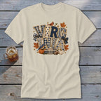 Virginia Faux Chenille Fall Patch Classic Tee