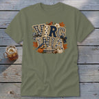 Virginia Faux Chenille Fall Patch Classic Tee