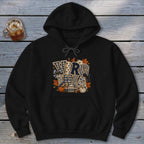 Virginia Faux Chenille Fall Patch Hoodie
