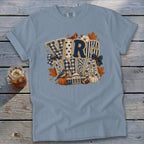 Virginia Faux Chenille Fall Patch Signature Tee
