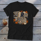 Virginia Faux Chenille Fall Patch Softstyle Tee