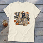 Virginia Faux Chenille Fall Patch Softstyle Tee