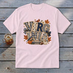 Virginia Faux Chenille Fall Patch Youth Tee