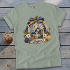 Virginia Faux Patchwork Pumpkin Signature Tee