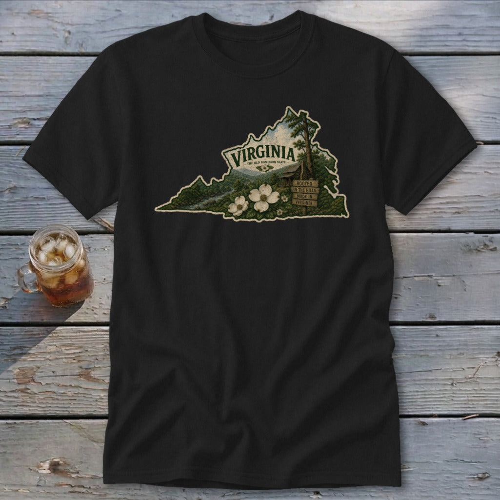 Virginia Homeplace Scene Classic Tee
