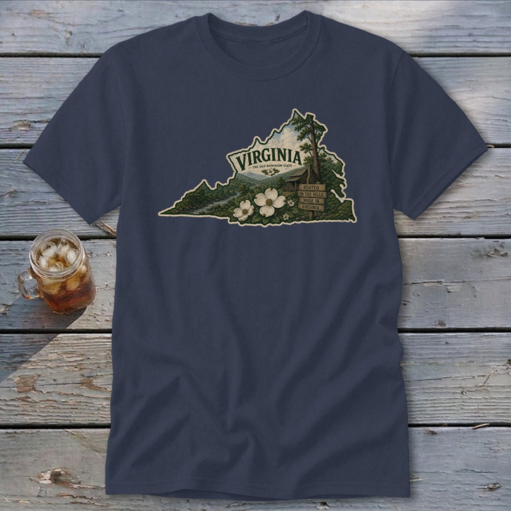 Virginia Homeplace Scene Classic Tee