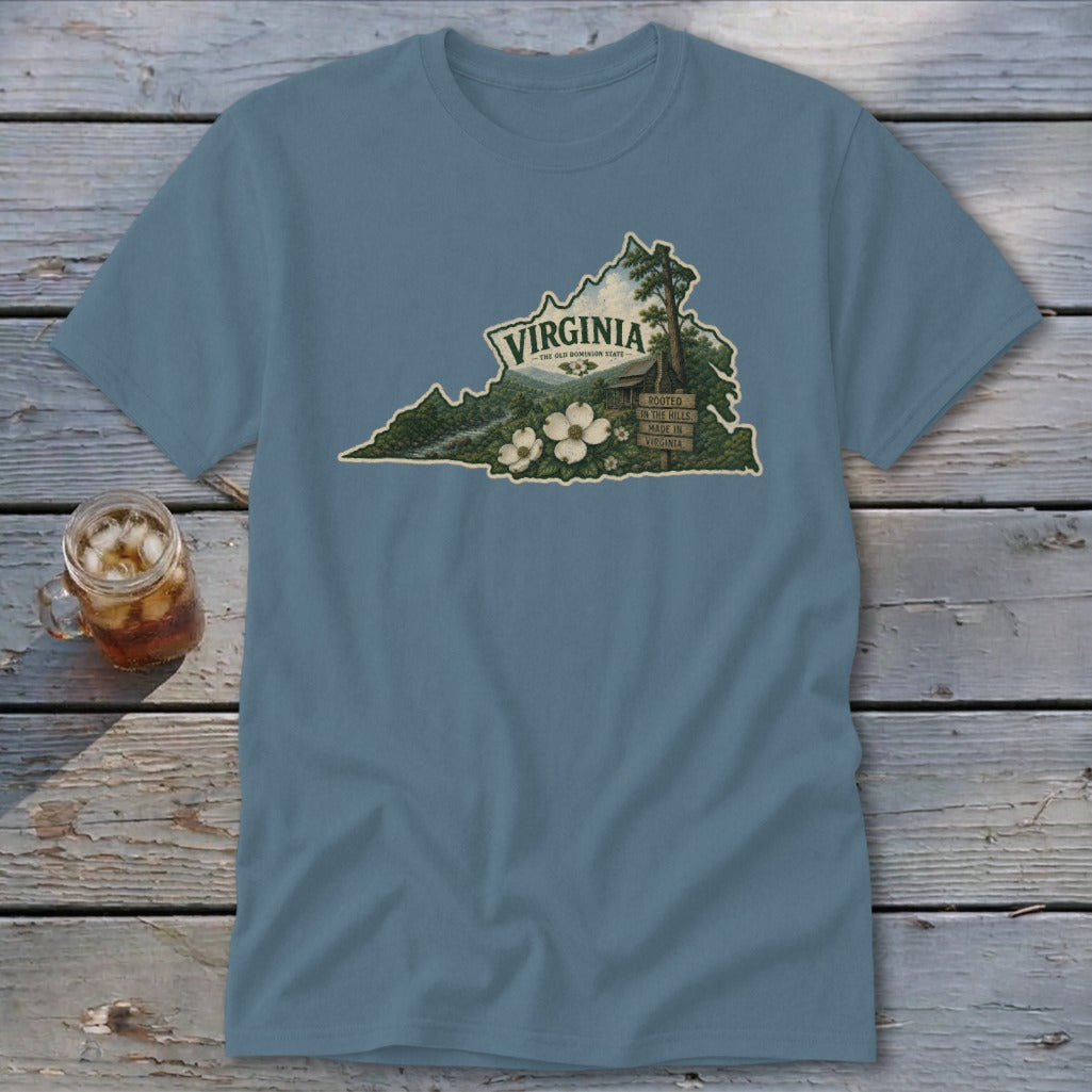 Virginia Homeplace Scene Classic Tee