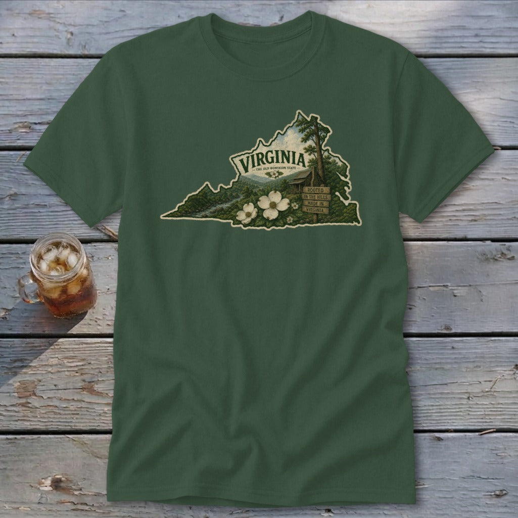 Virginia Homeplace Scene Classic Tee
