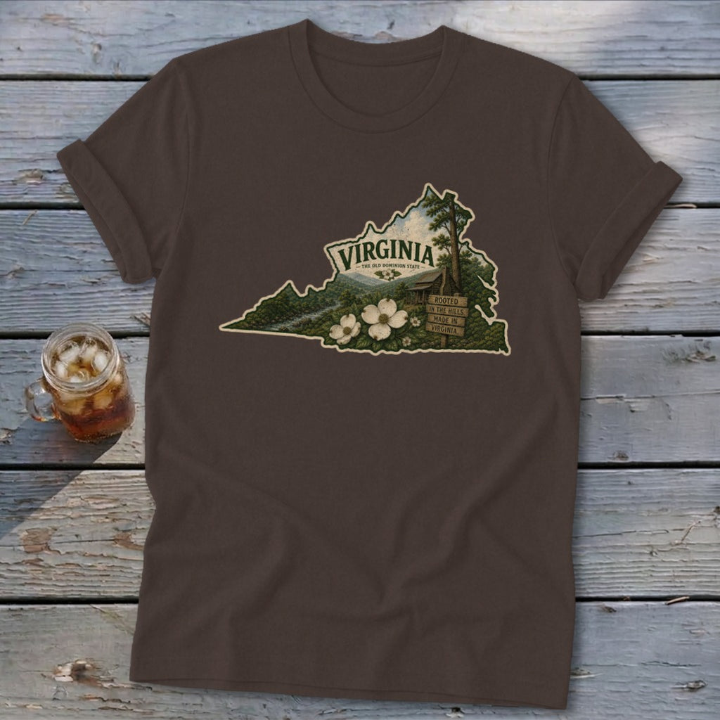 Virginia Homeplace Scene Softstyle Tee