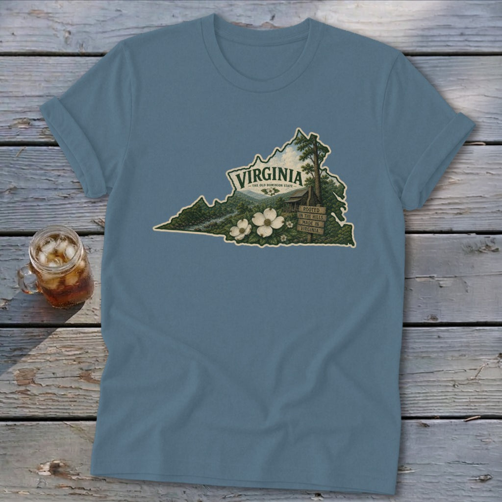 Virginia Homeplace Scene Softstyle Tee