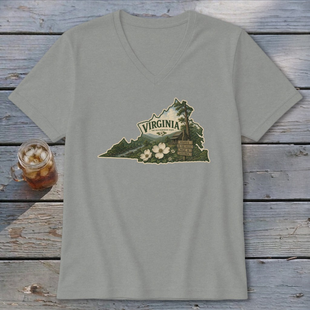Virginia Homeplace Scene V-neck