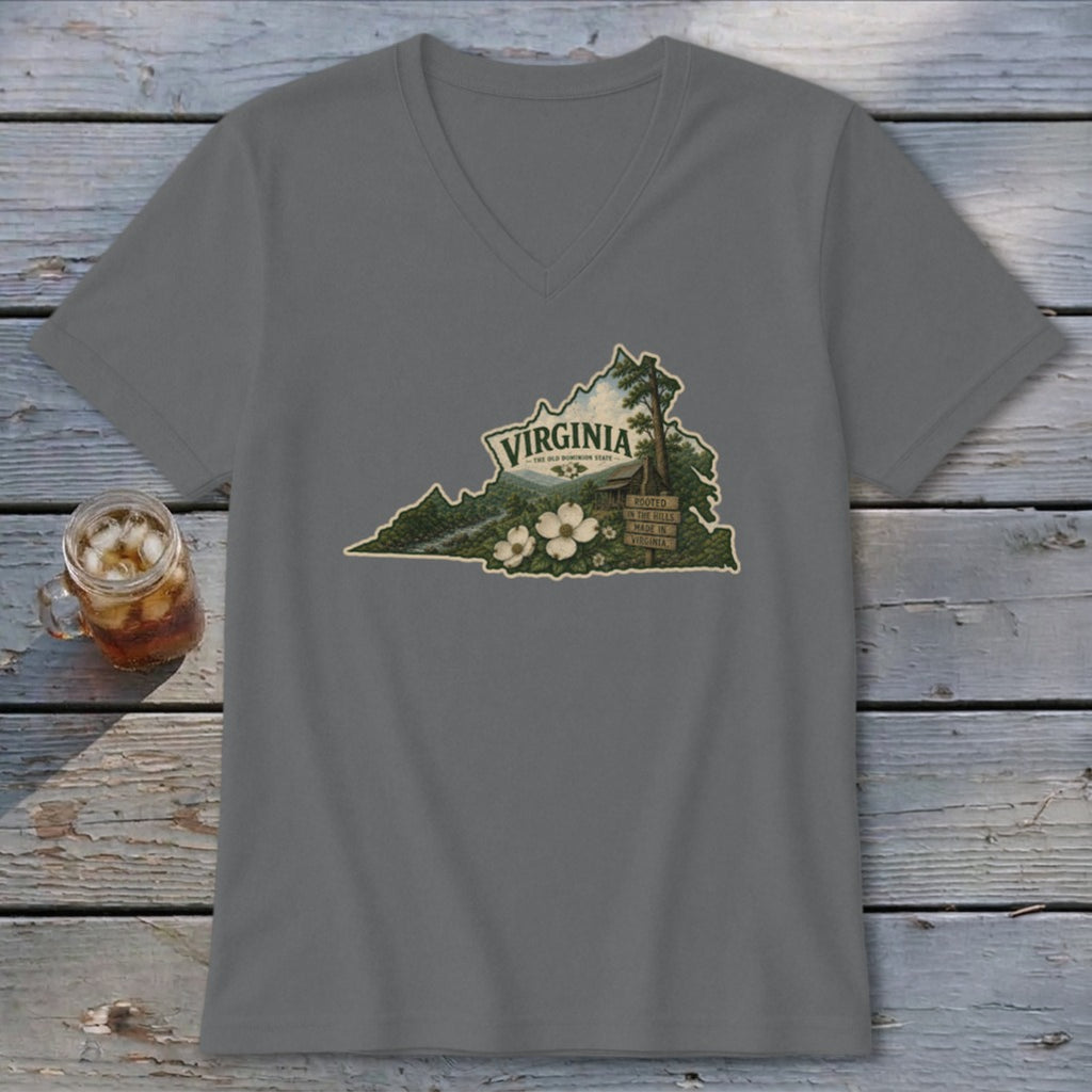 Virginia Homeplace Scene V-neck