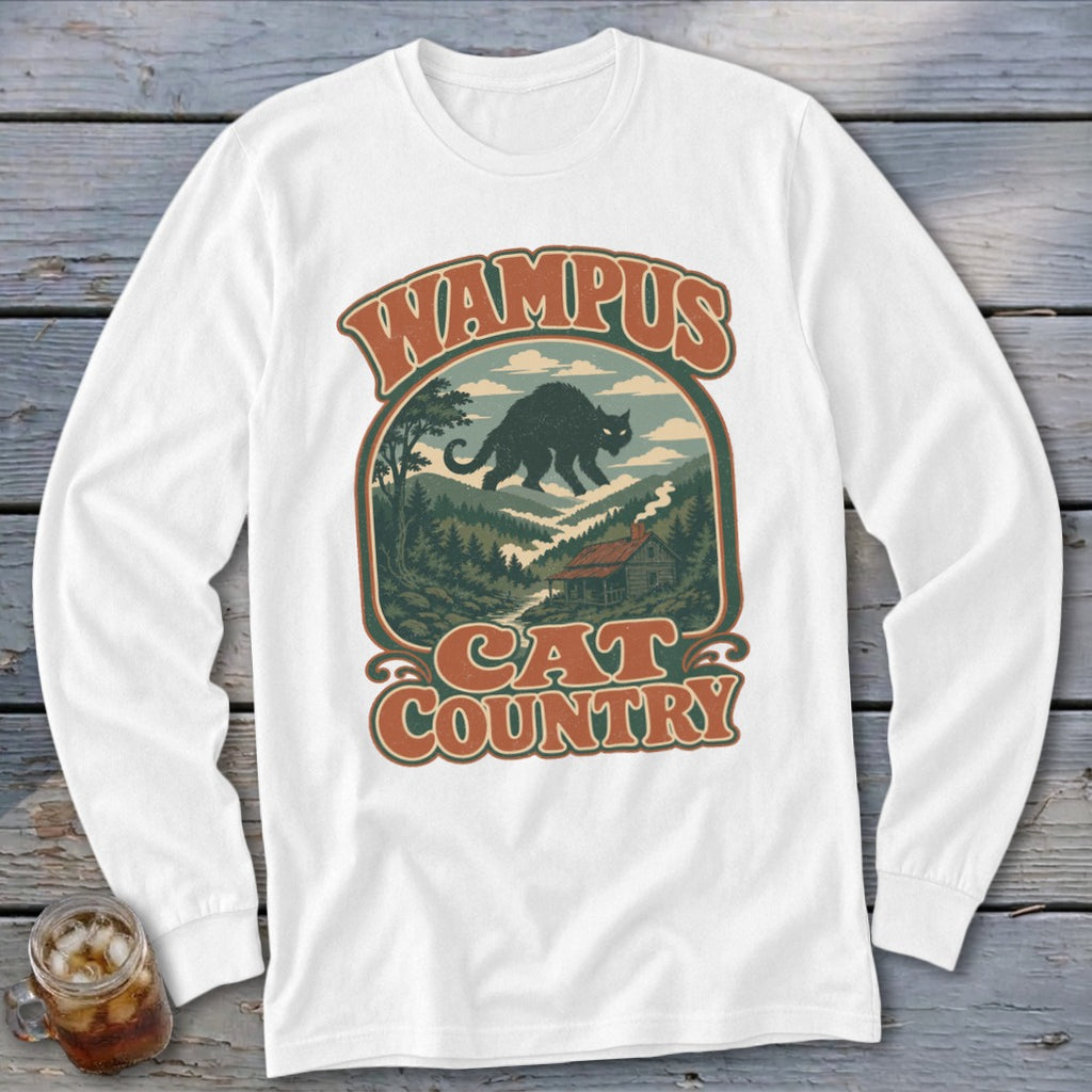 Wampus Cat Country Long Sleeve Tee