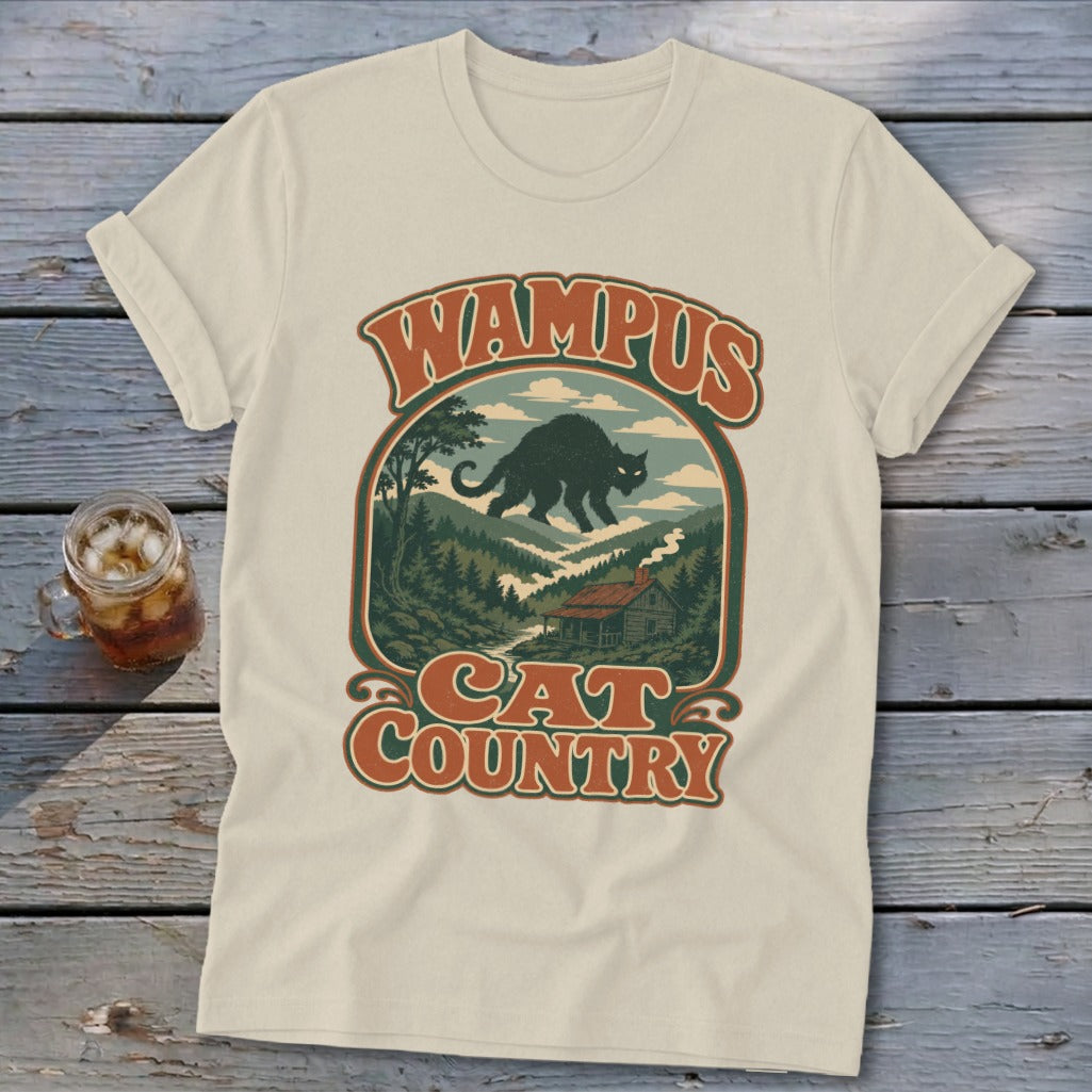 Wampus Cat Country Softstyle Tee