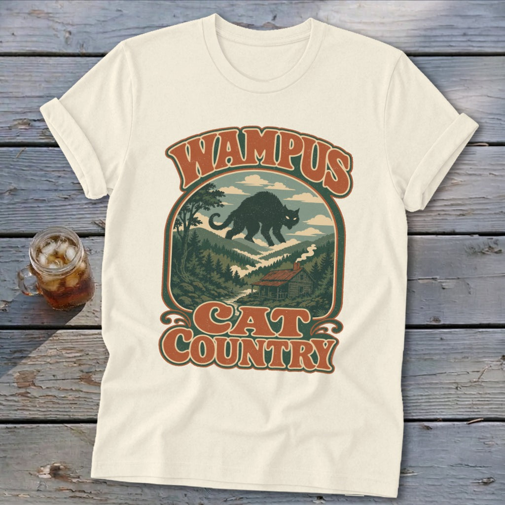 Wampus Cat Country Softstyle Tee