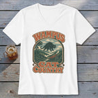 Wampus Cat Country V-neck