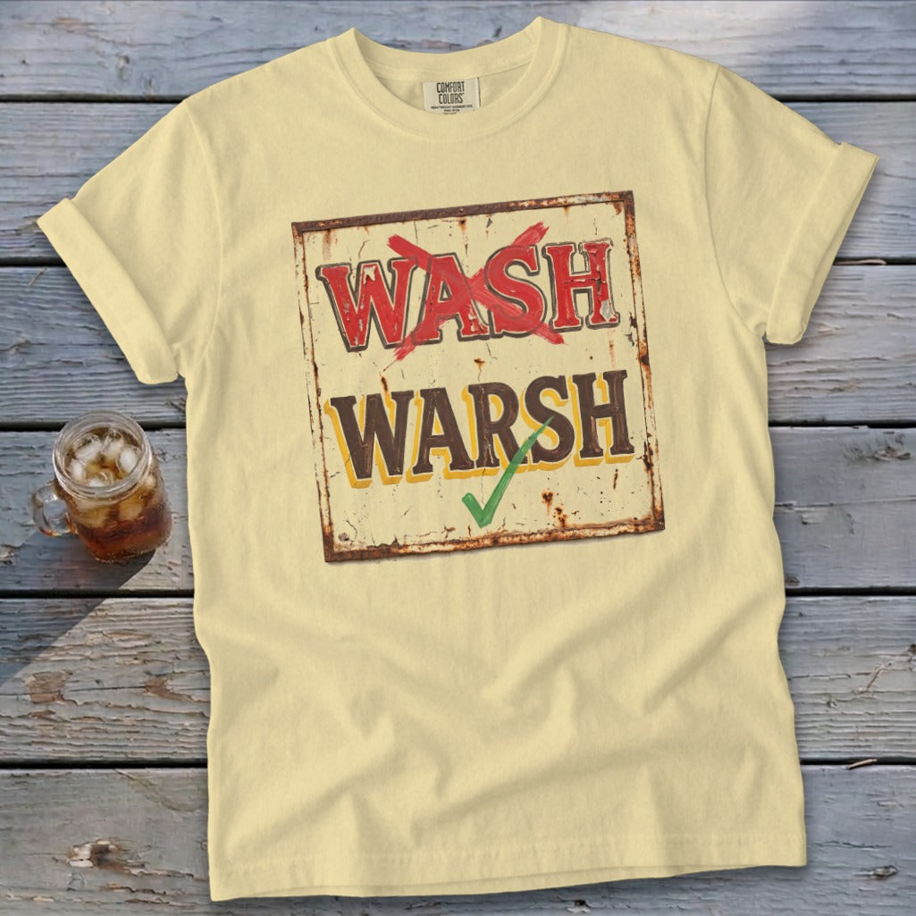 Warsh Signature Tee - Butter