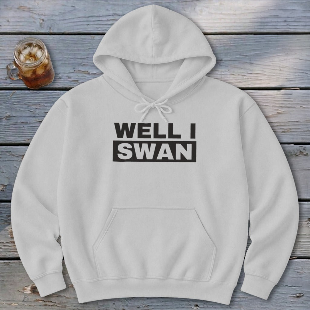 Well I Swan Hoodie