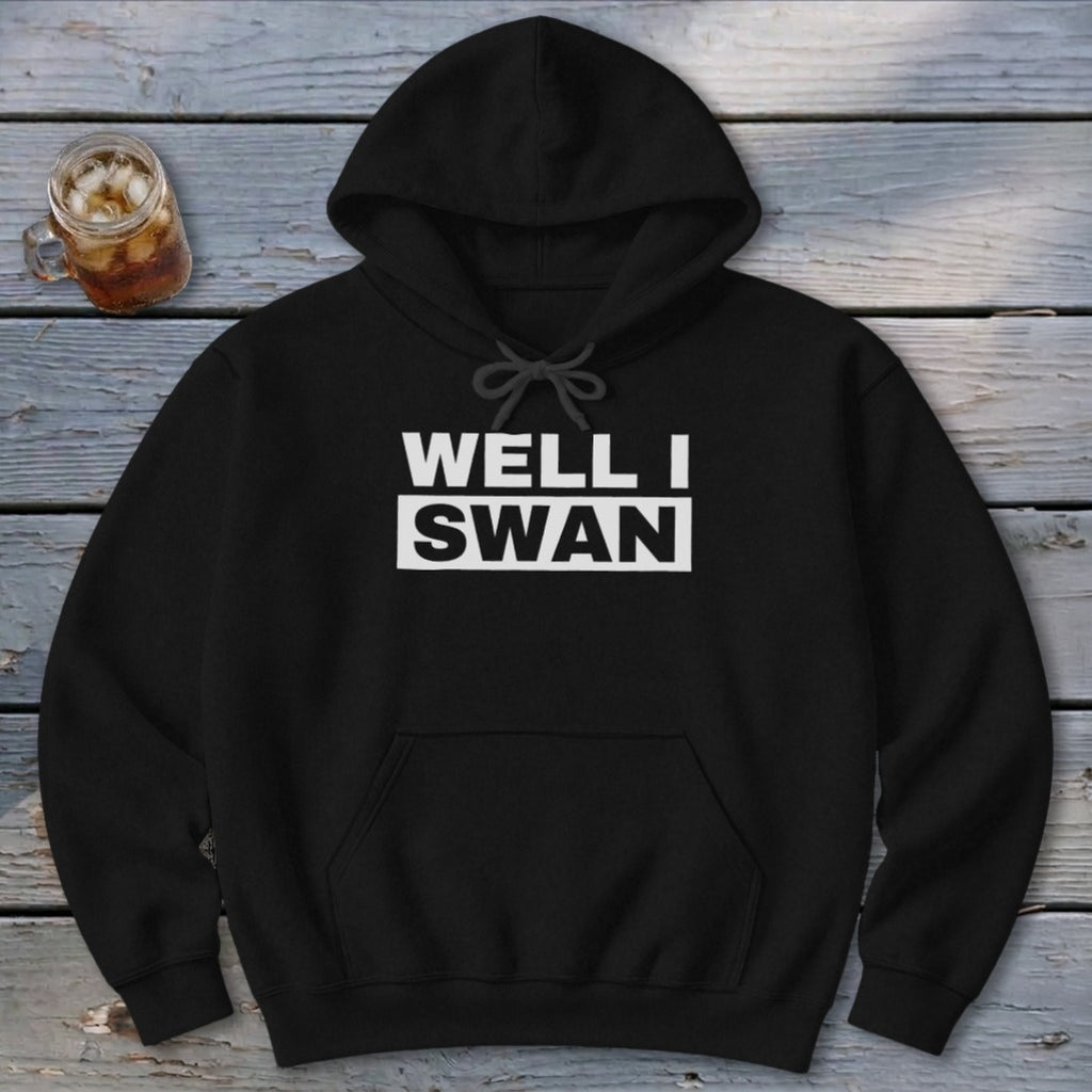 Well I Swan Hoodie