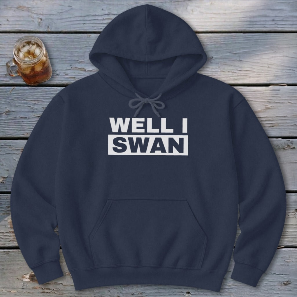 Well I Swan Hoodie